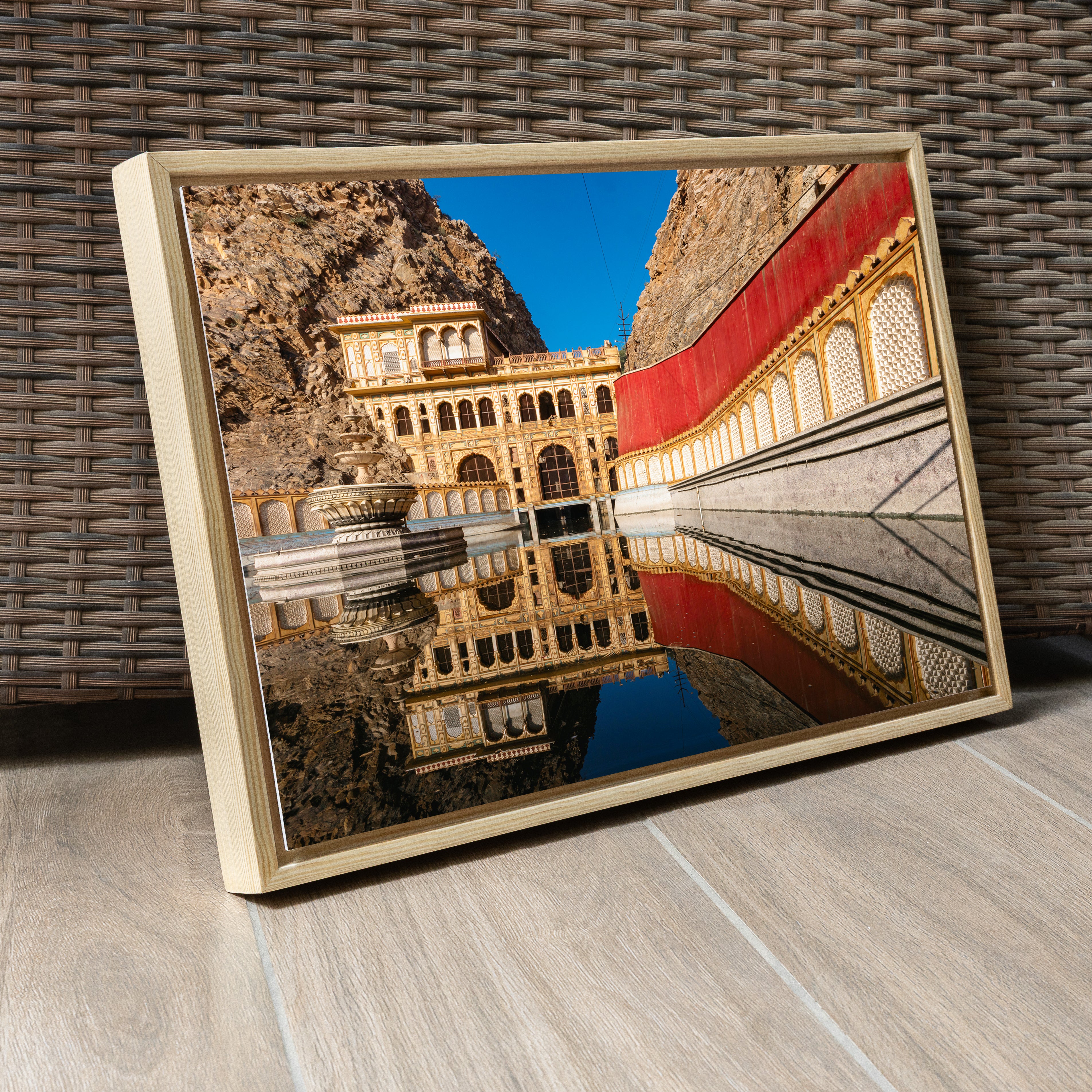 Galtaji Temple — Kund Reflection at Dawn Fine Art Print (Copy)