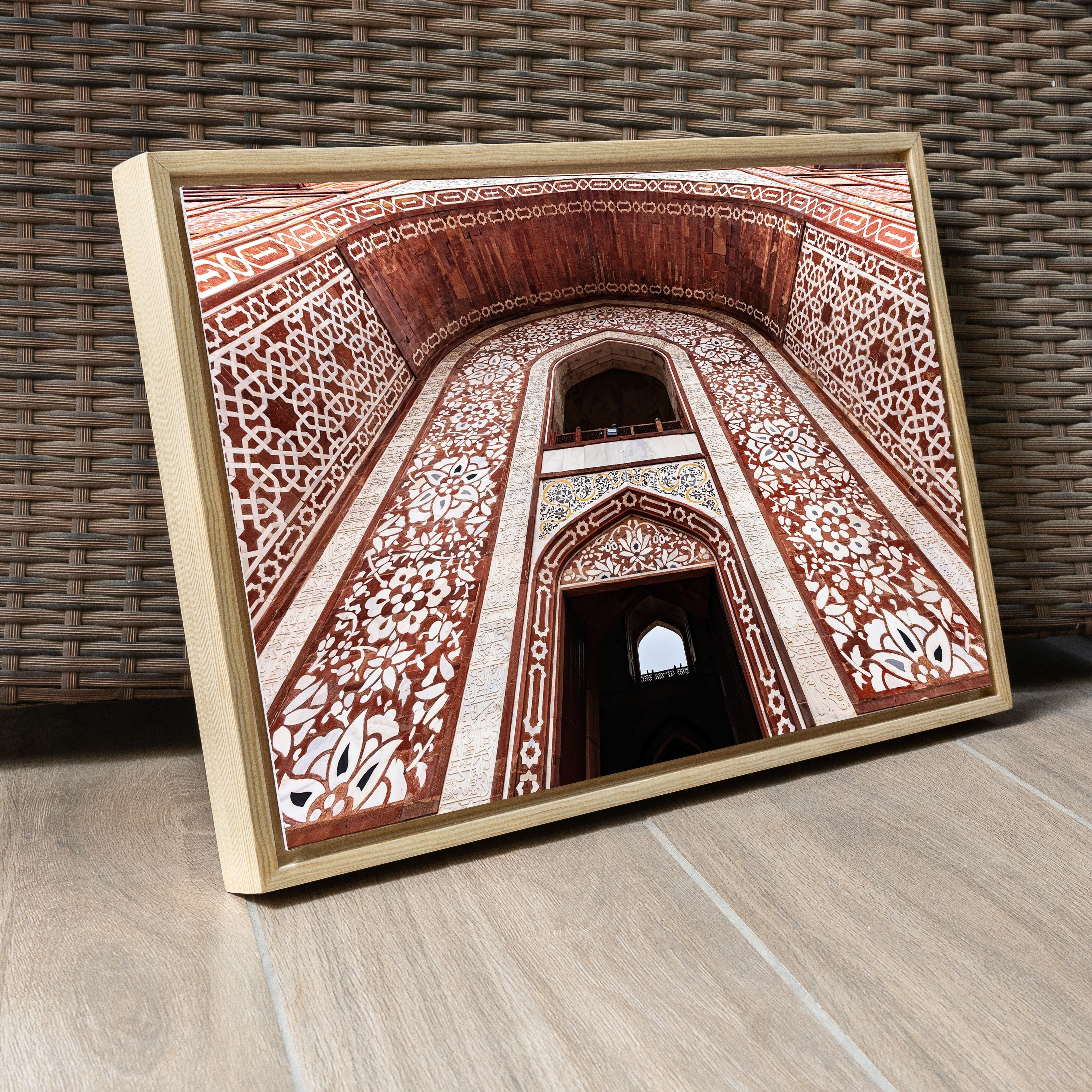 Akbar's Tomb — Front Gate Arches & Motifs Fine Art Print