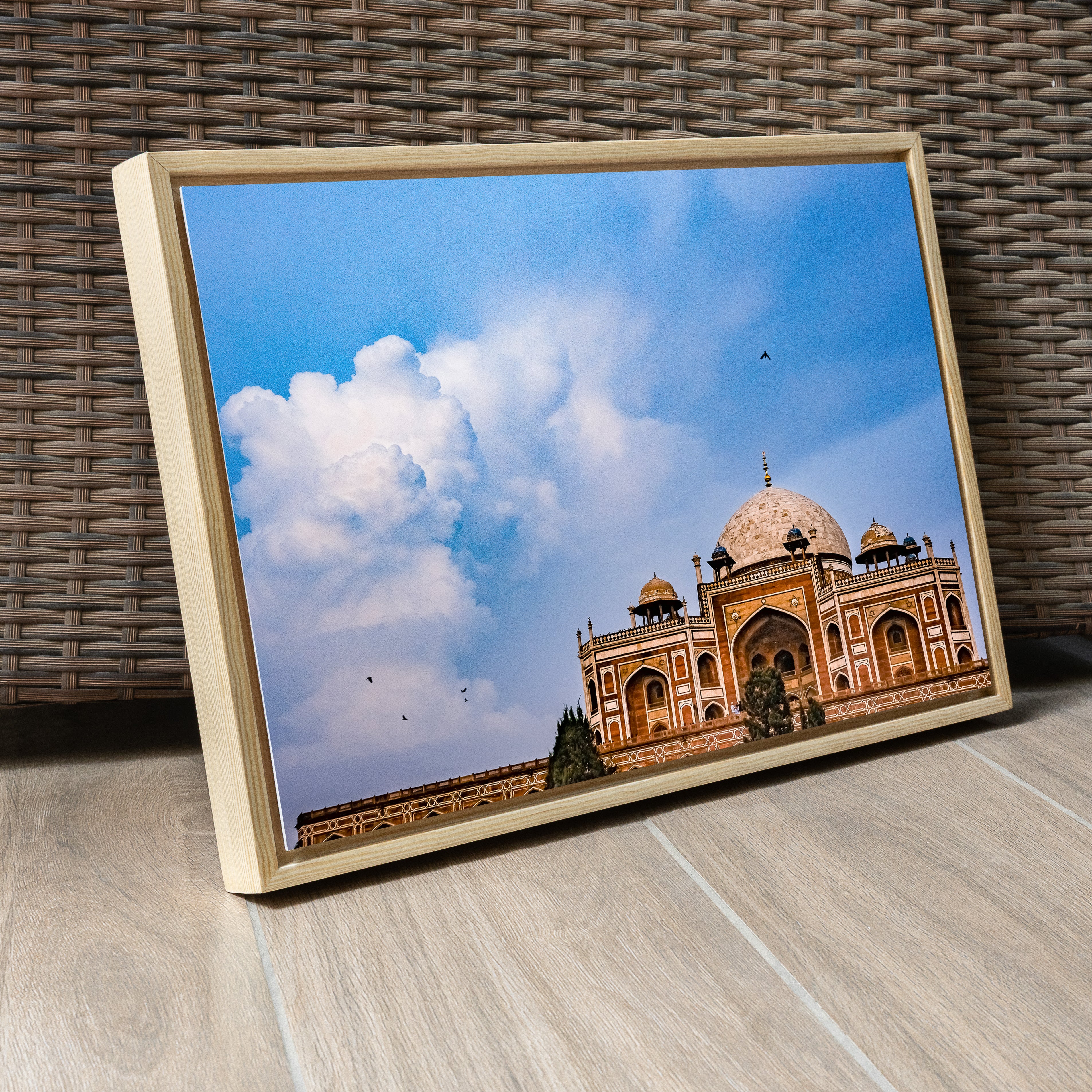 Humayun's Tomb — The Cloud Burst Fine Art Print