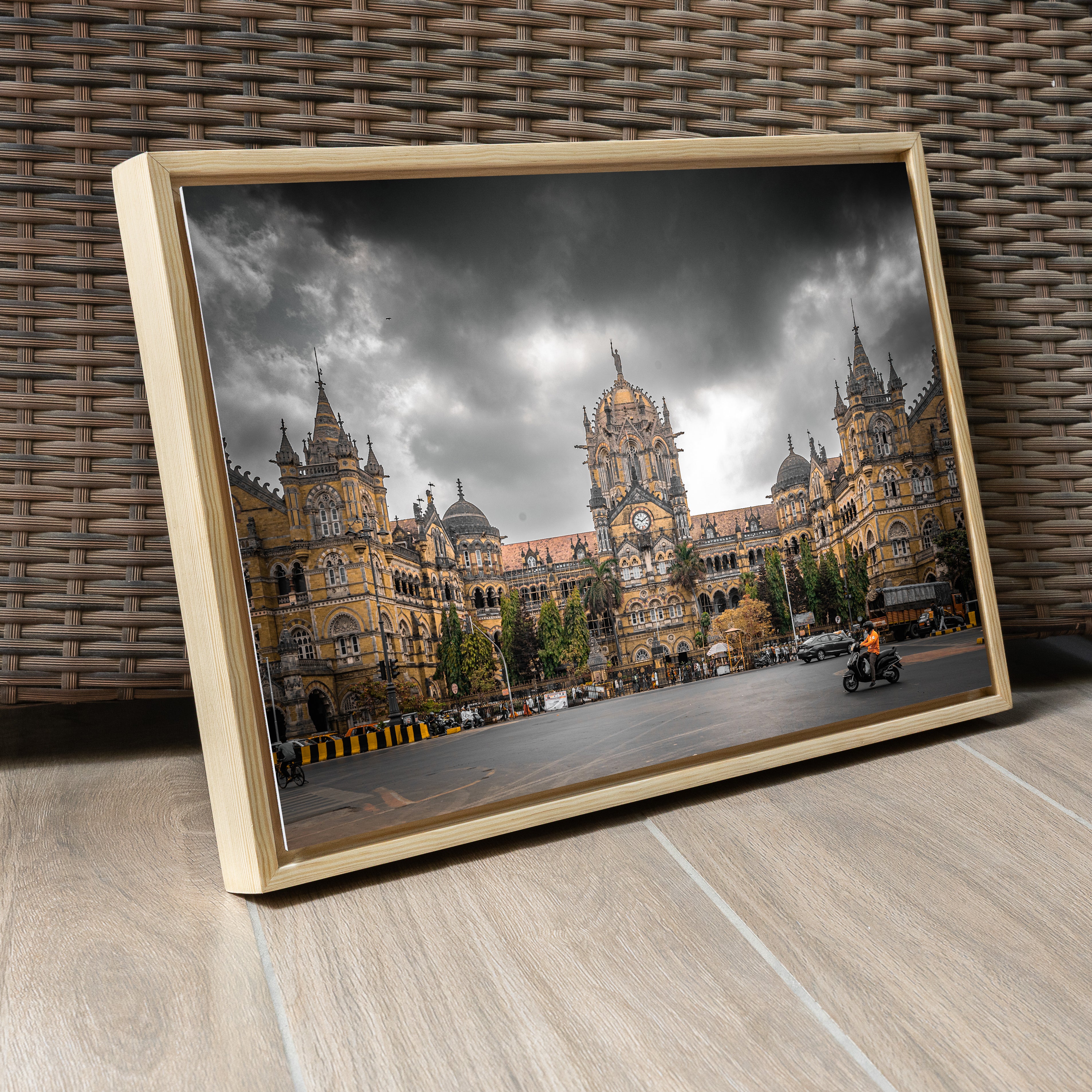 CST Mumbai — Grey Skies & Gothic Colour