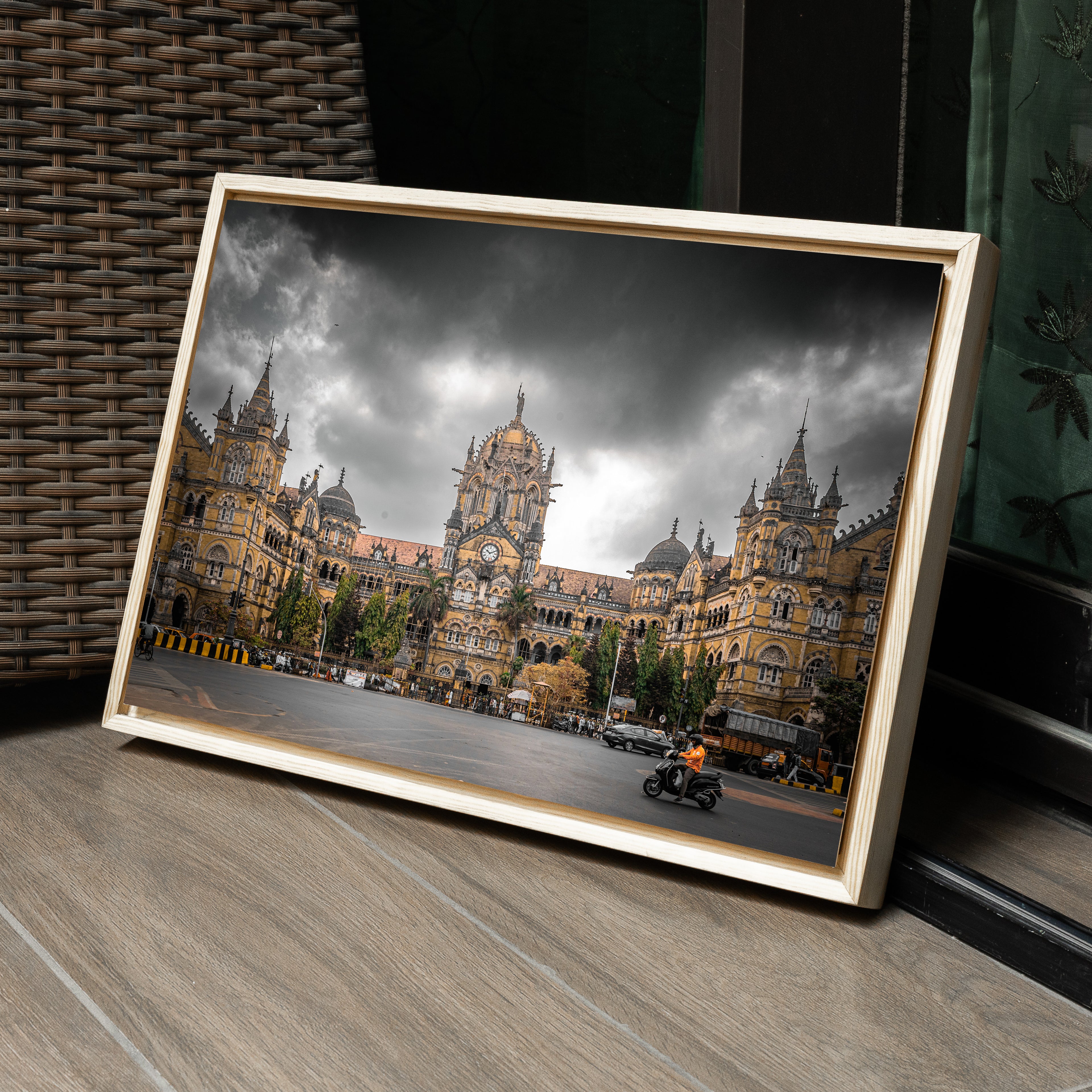 CST Mumbai — Grey Skies & Gothic Colour