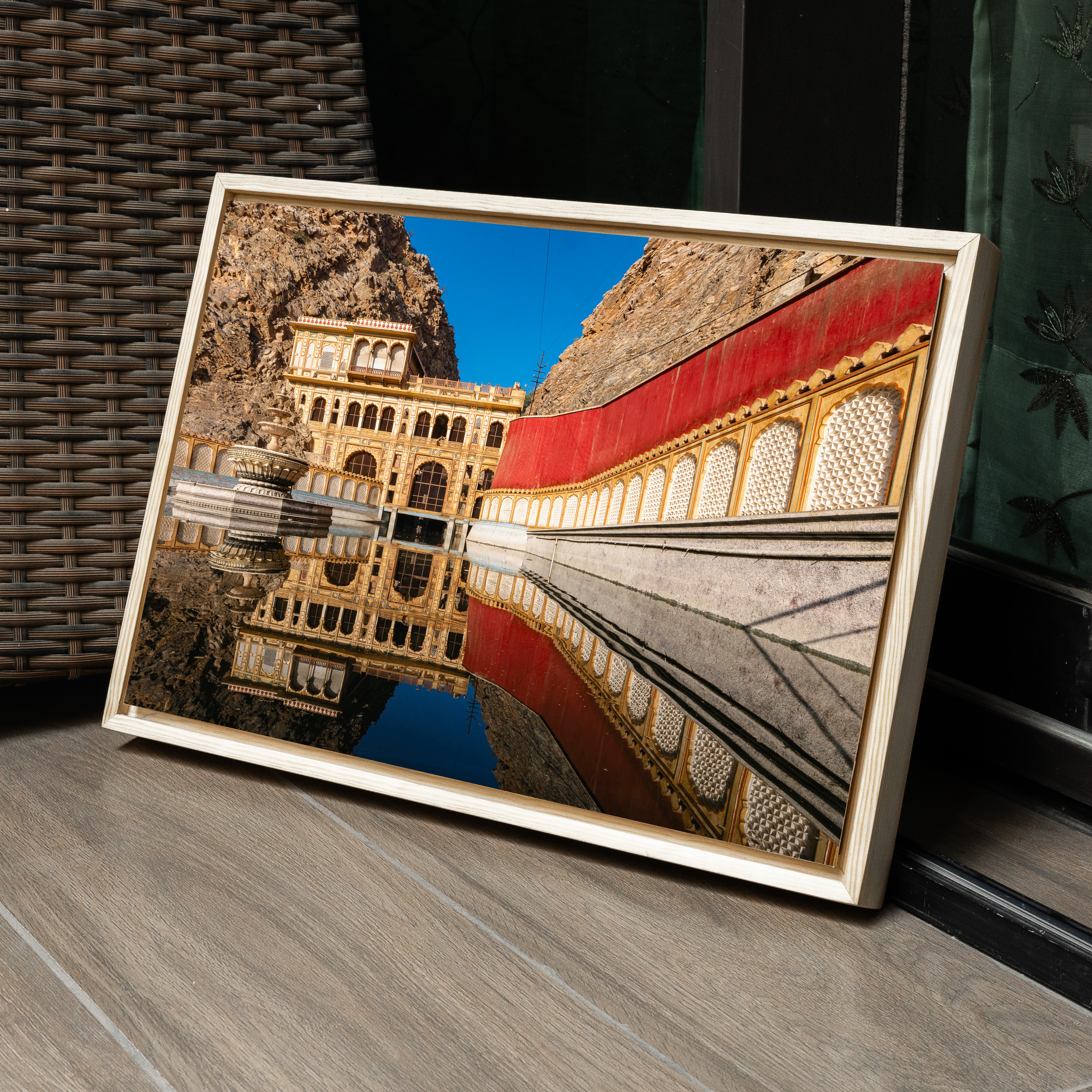 Galtaji Temple — Kund Reflection at Dawn Fine Art Print (Copy)