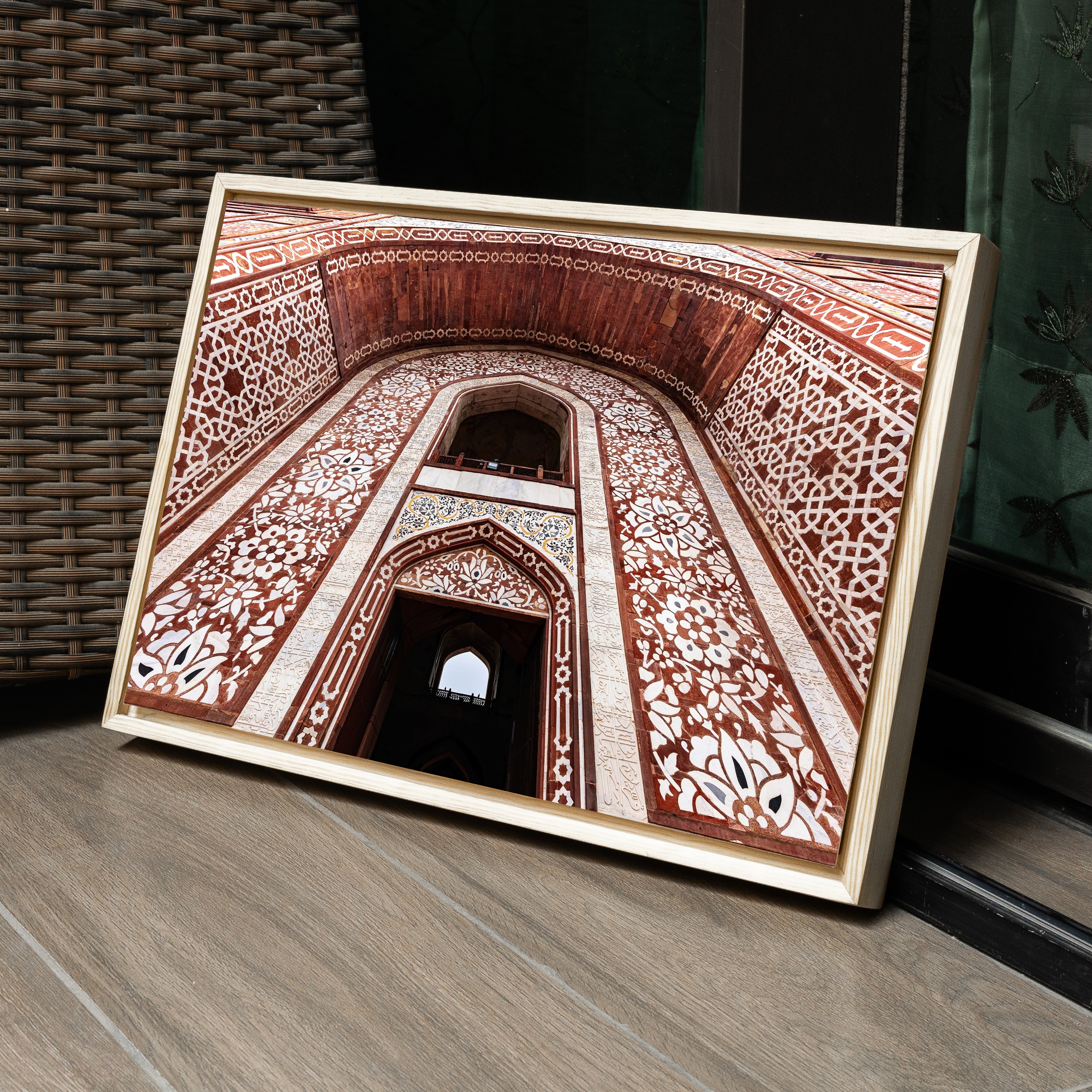 Akbar's Tomb — Front Gate Arches & Motifs Fine Art Print