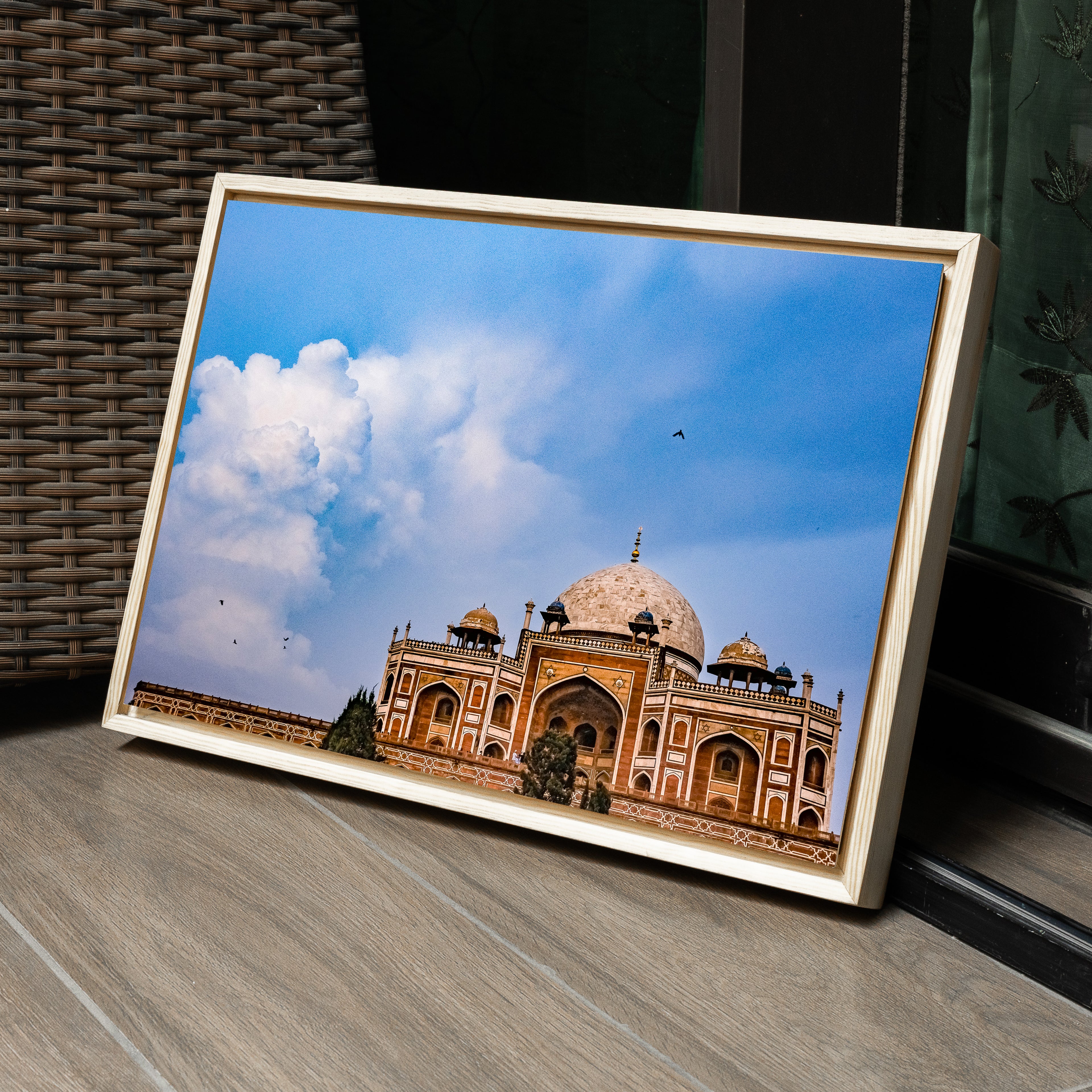 Humayun's Tomb — The Cloud Burst Fine Art Print