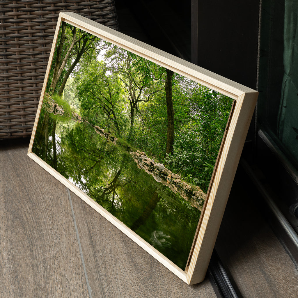 Sunder Nursery — Lake Reflections & Green Symmetry