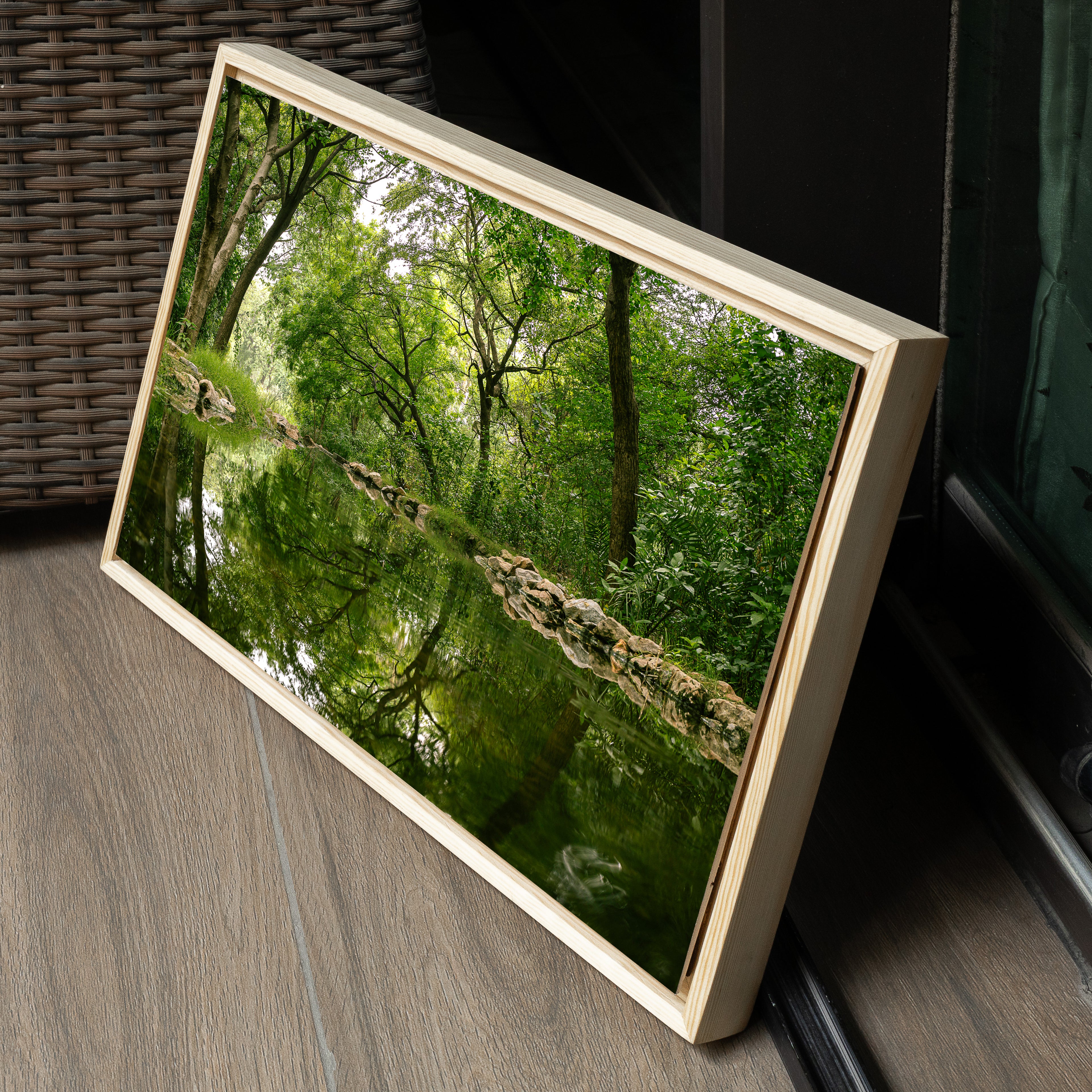 Sunder Nursery — Lake Reflections & Green Symmetry