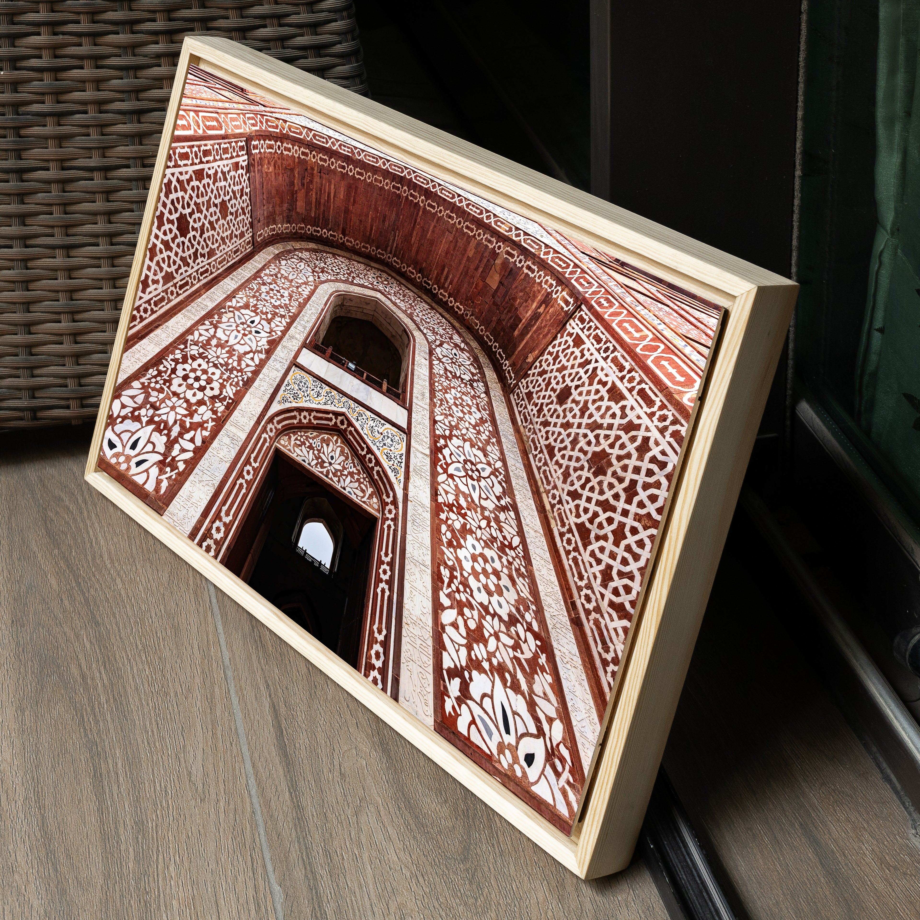 Akbar's Tomb — Front Gate Arches & Motifs Fine Art Print