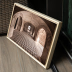 Deeg Palace — Arched Corridor of Light & Shadow Fine Art Print