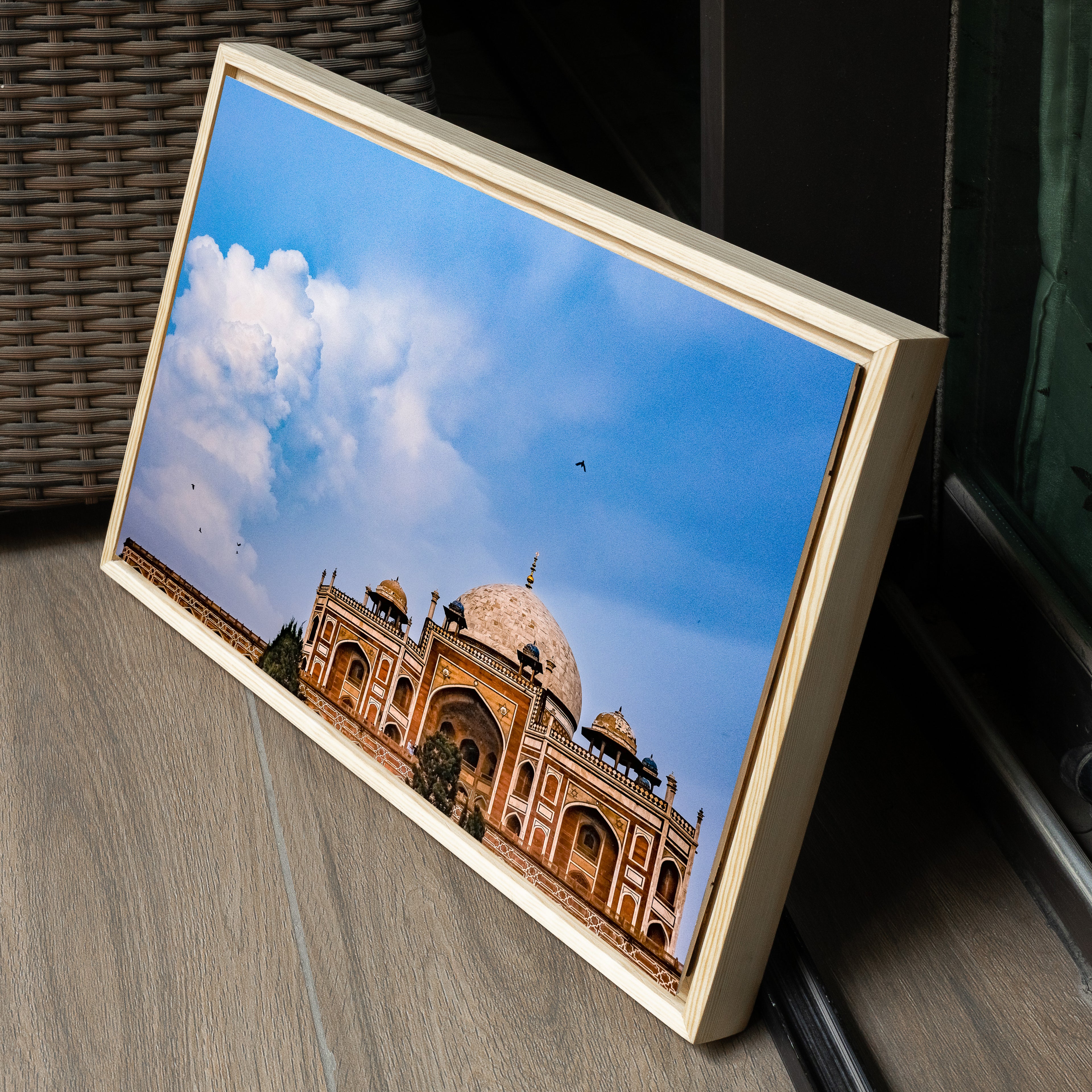 Humayun's Tomb — The Cloud Burst Fine Art Print