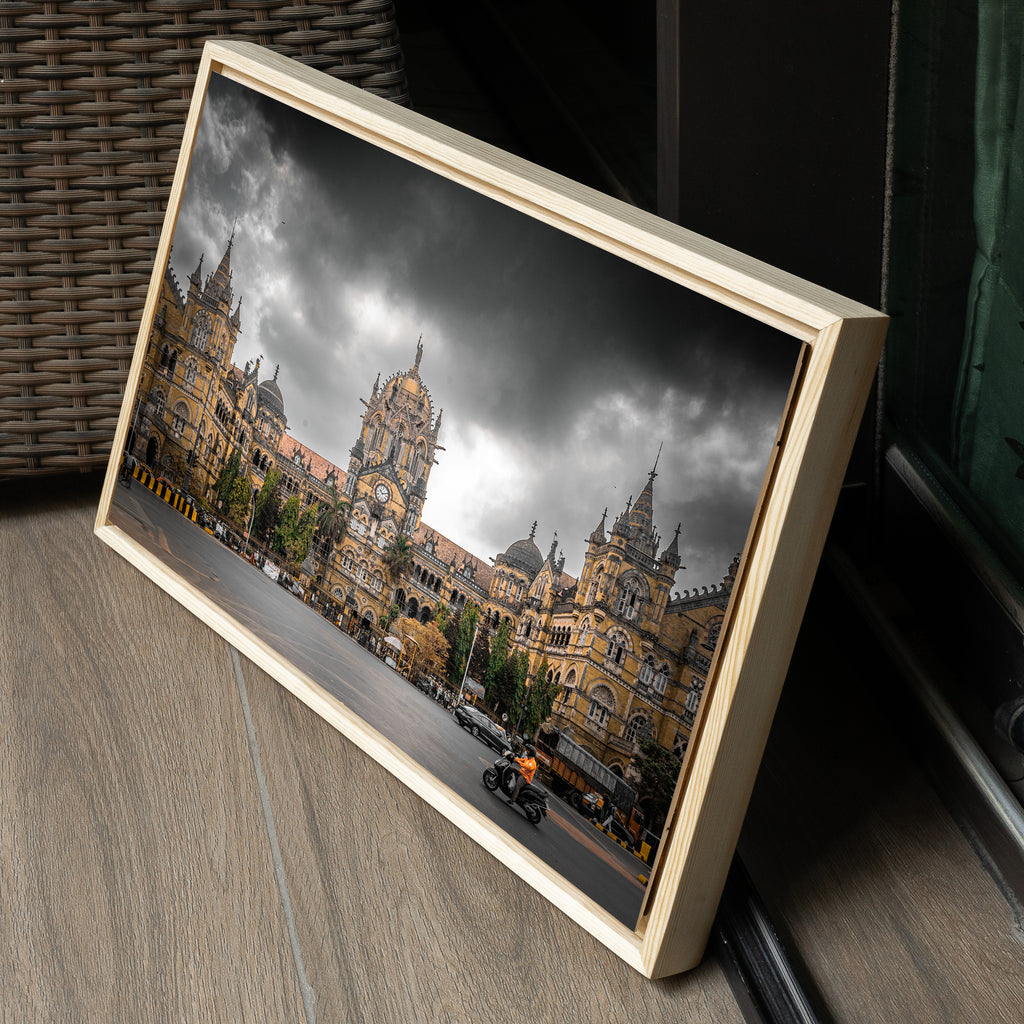 CST Mumbai — Grey Skies & Gothic Colour