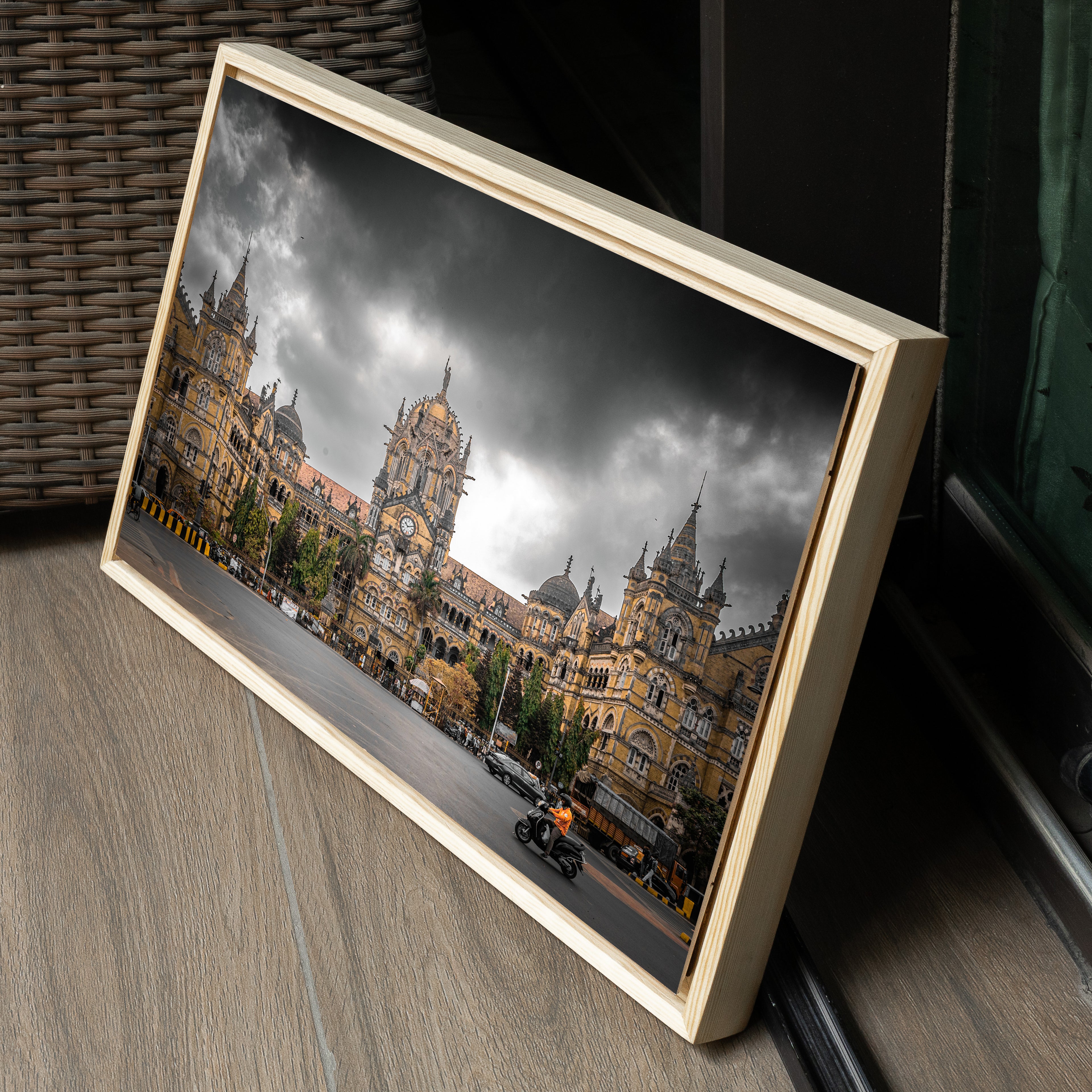 CST Mumbai — Grey Skies & Gothic Colour